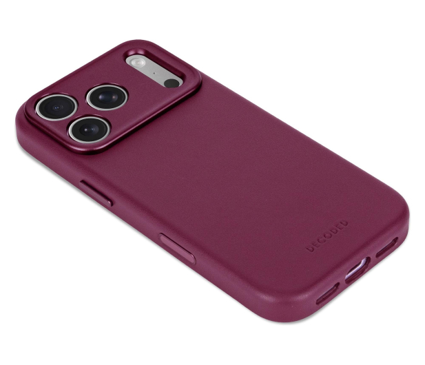 Decoded Leather Backcover do iPhone 18 Pro MagSafe (aubergine) - 1586668 - zdjęcie 6